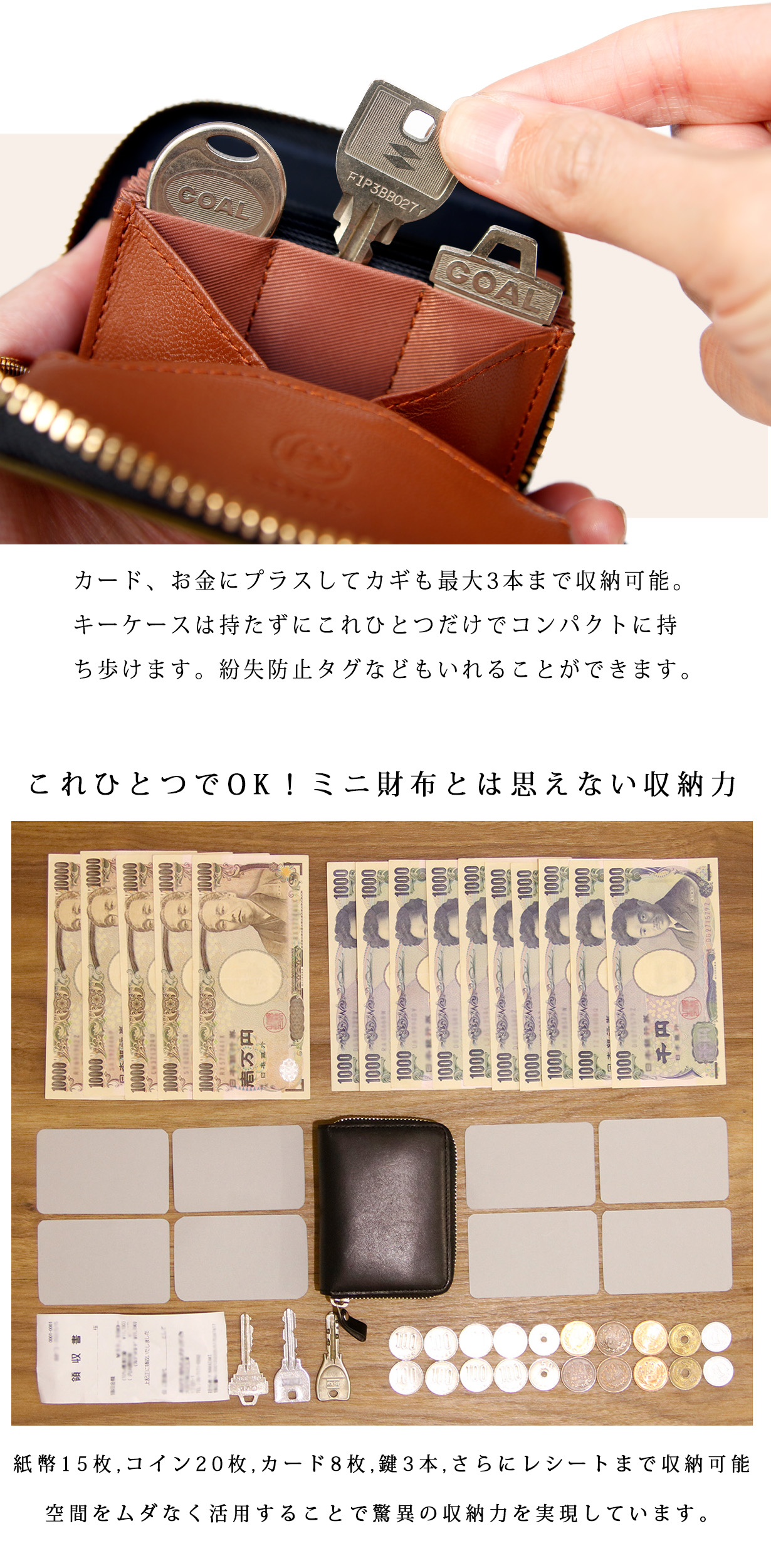 楽天市場】アウトレット【Makuakeで2,500万円支援を達成したミニ財布