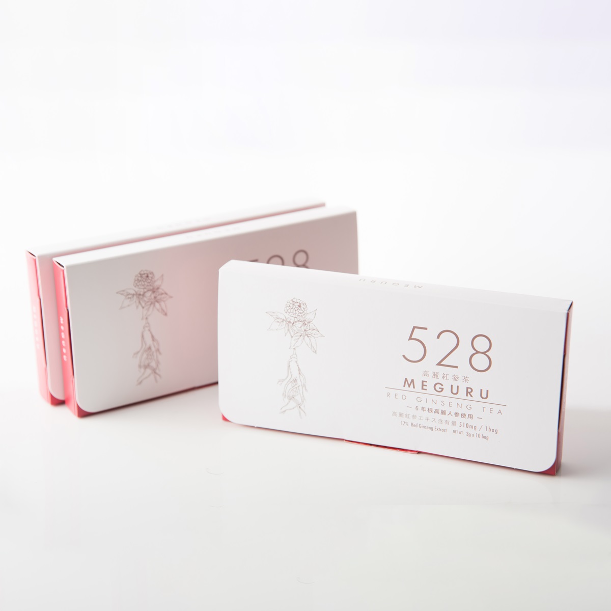 【定期】528高麗紅参茶 MEGURU(3g×30包)