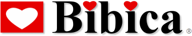 自転車かごカバービビカ「BIBICA」ロゴ