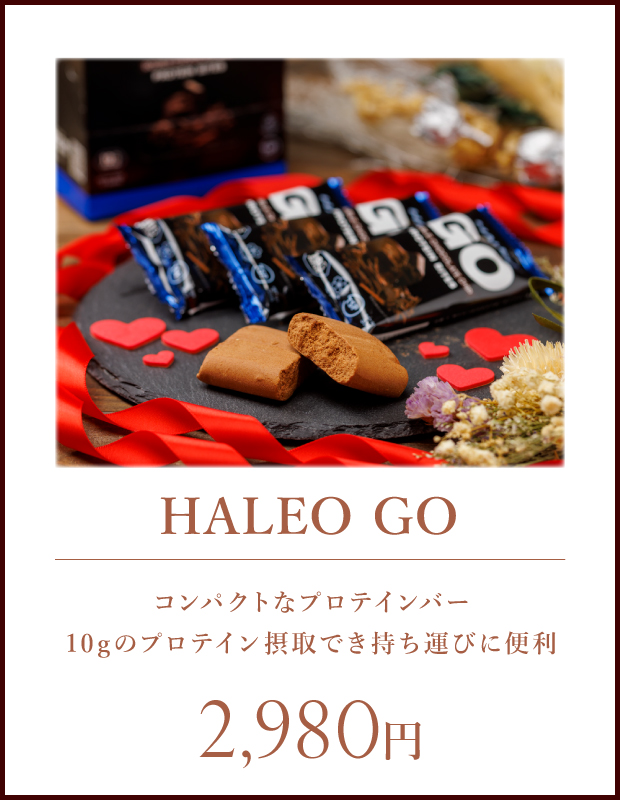 HALEO GO プロテインバイツ 2980円/税込