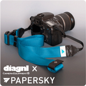 Diagnl × PAPERSKY × photoback Ninja Camera Strap
