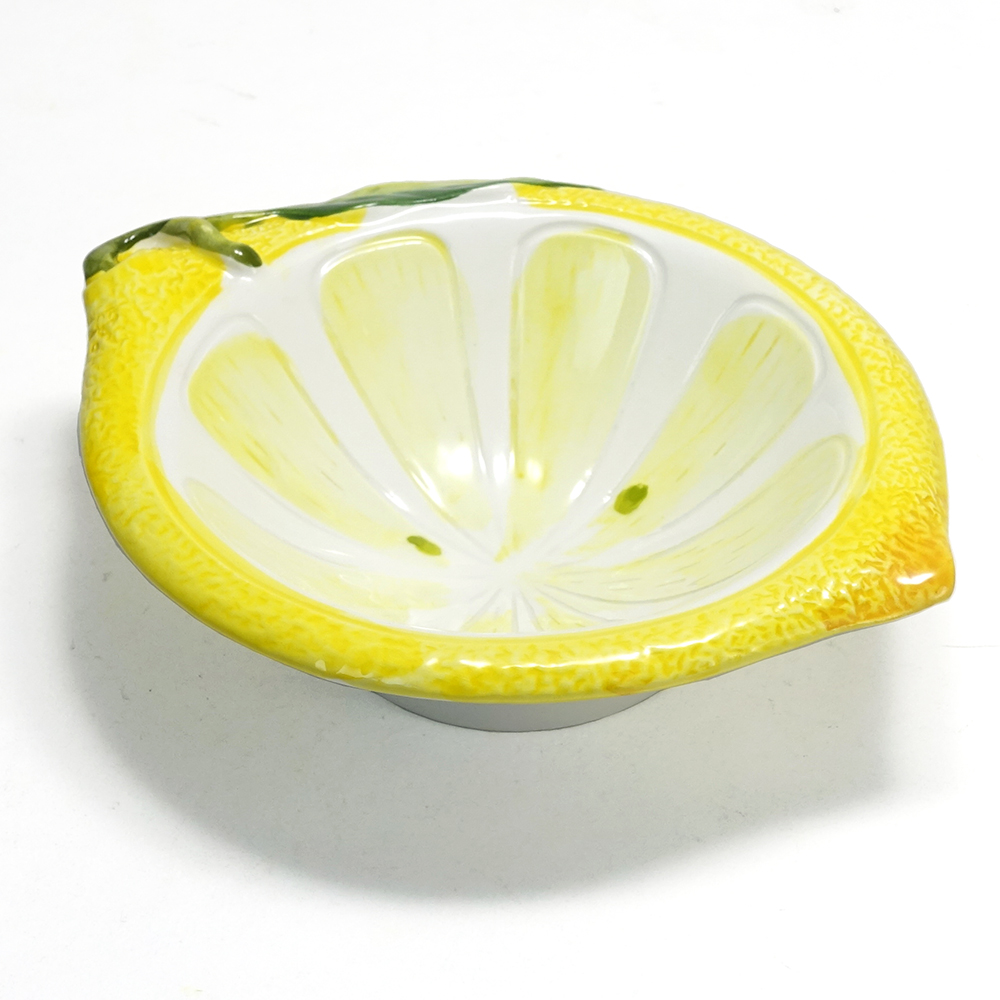 イタリア製 陶器 レモン柄 デザートボウル 18cm BRE-1272LE