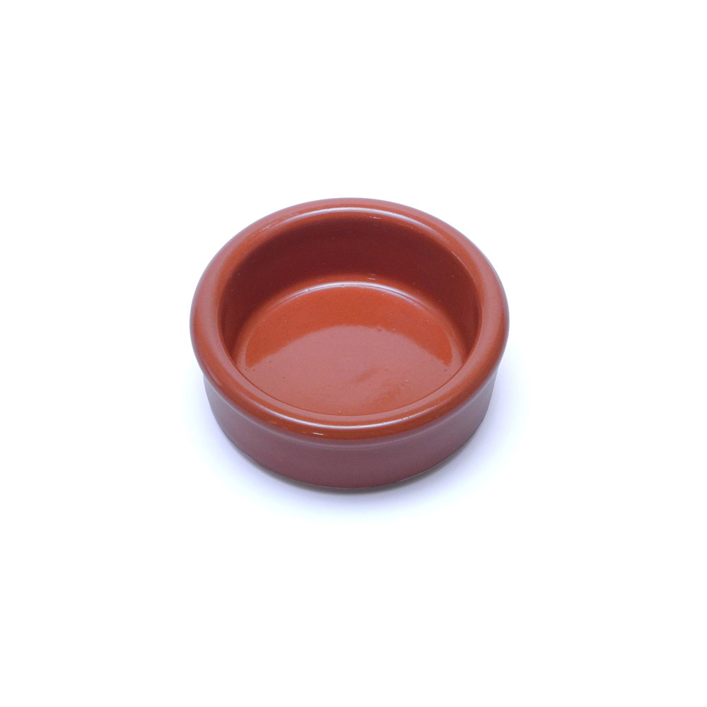 スペイン グラウペラ社製 テラコッタ陶器 カスエラ アヒージョ鍋 6cm 小皿 SGR-0106BR
