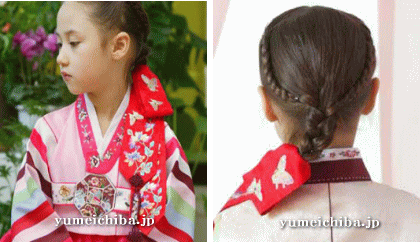 楽天市場 採寸方法 着方 豆知識 髪型 女の子 チマチョゴリ韓服韓国雑貨yumekobo