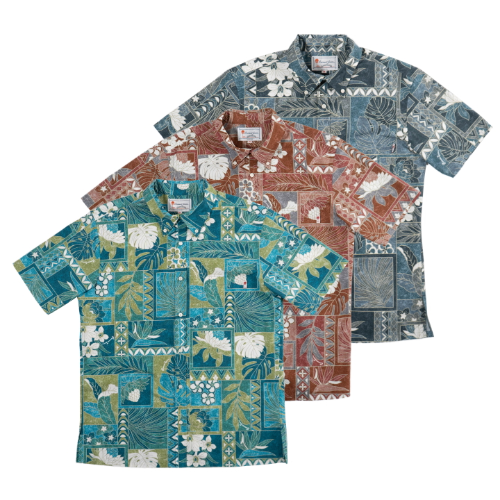 【楽天市場】かりゆしウェア メンズ メンズボタンダウンシャツ073 全3色 半袖/JM0207333：沖縄アロハシャツファクトリー