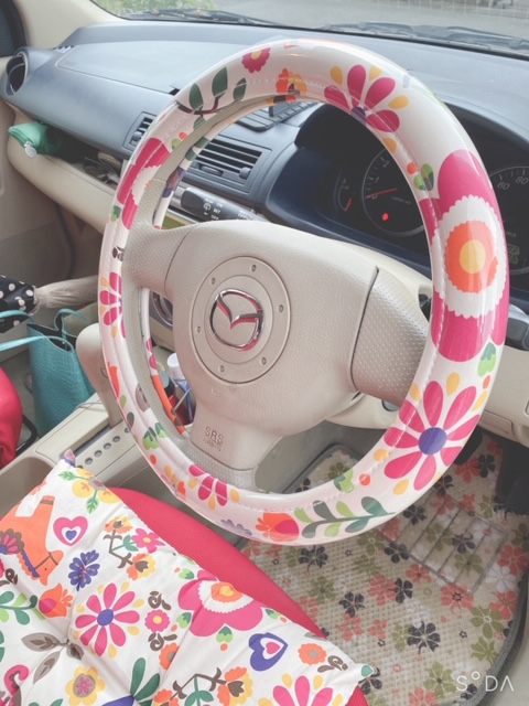 My Car 自慢 シートカバー1 車内をかわいくオシャレに飾る女性のためのカー雑貨のお店 ココトリコ