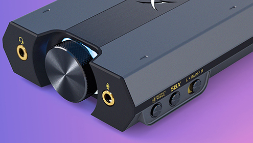 ゲーミング 新しいレベルのゲーミング オーディオ Sound Blasterx G6は カスタム チューンのxamp ヘッドホンアンプやバーチャル サラウンド 高スペックのオーディオファイル グレードのコンポーネントなどによって Pc コンソール ゲームを高音質化