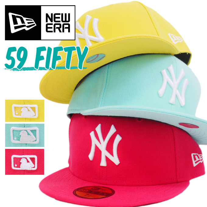 【楽天市場】ニューエラ キャップ NEW ERA CAP 【59FIFTY NY ニューヨーク ヤンキース 】NEWERA サイズあり 帽子