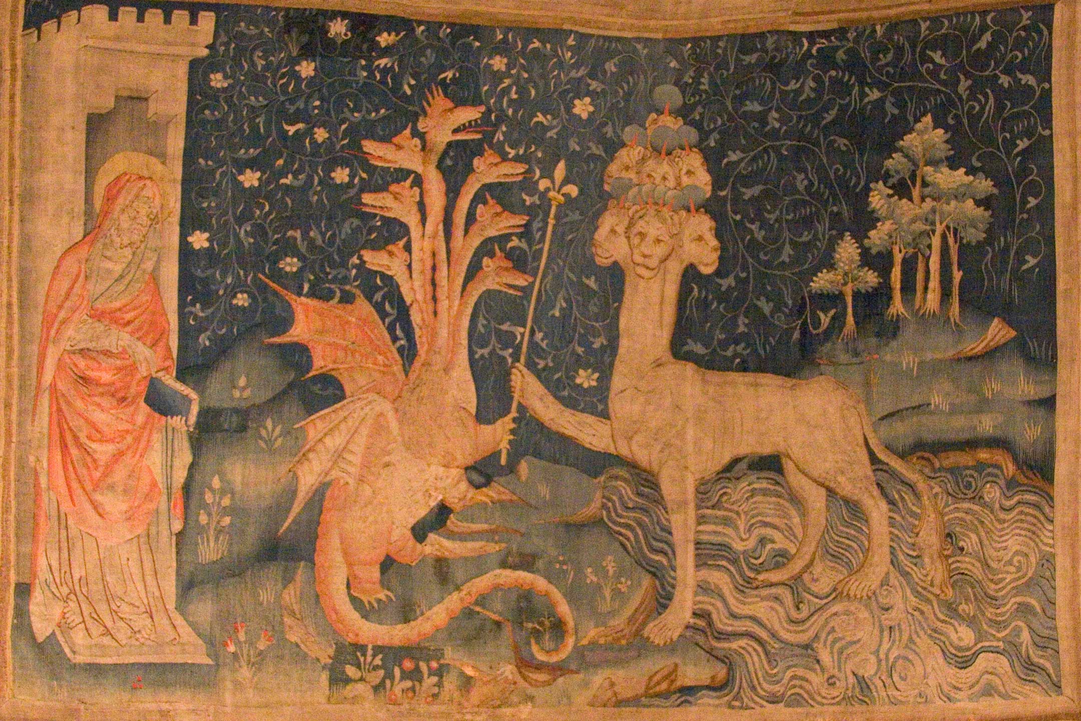 黙示録の獣、赤い龍 / The Beast of the Sea (Tapestry of the Apocalypse) - Wikipedia