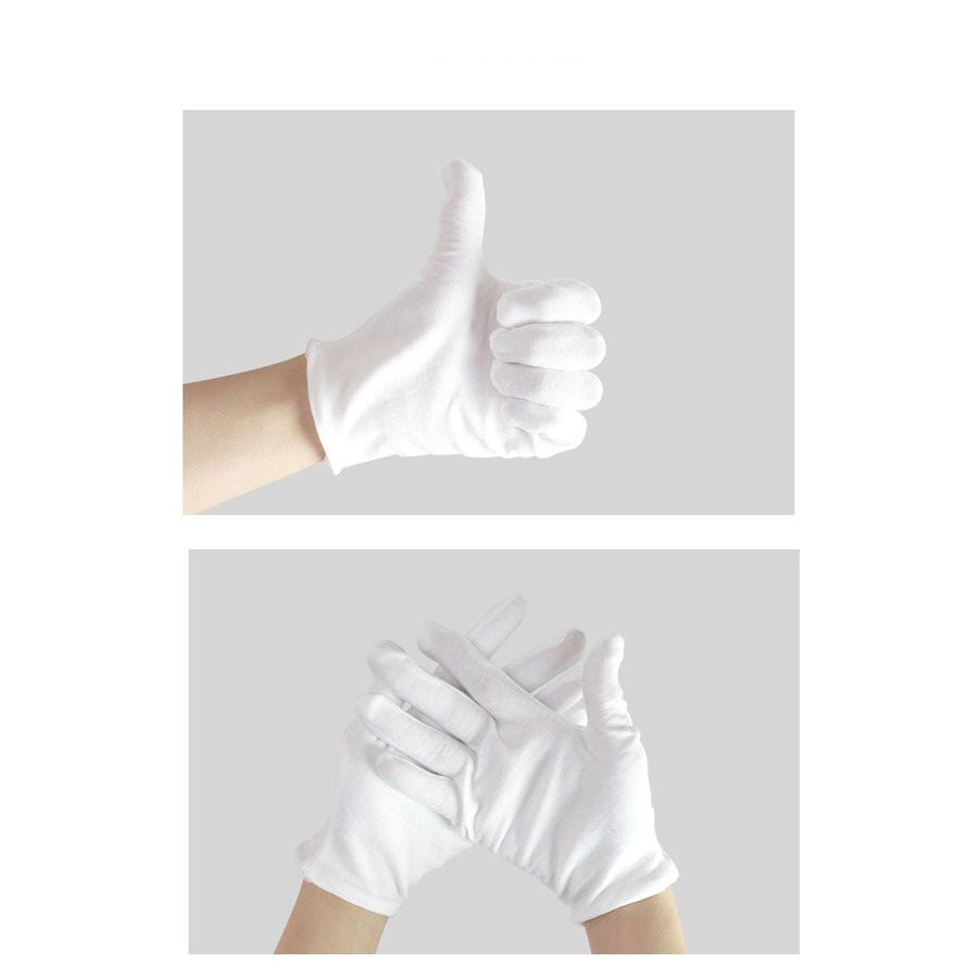 高品質の激安コットン手袋 手荒れ Lサイズ 保湿湿疹 綿98% 使い捨て 12双組手袋 高品質 厚手 綿手袋 Mサイズ メンズ手袋 