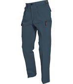 8026 One Tuck Cargo Pants Silver