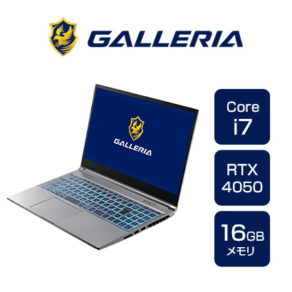 ガレリア ゲーミングノート Corei7 GTX765 新品SSD ブルーレイ