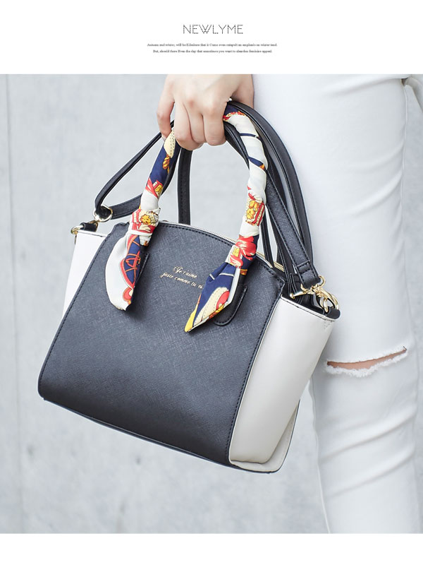 dreamv | Rakuten Global Market: Handle 2-WAY stand with scarf handbag shoulder bag shaped modern ...