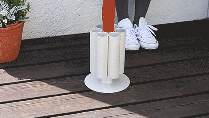 Umbrella stand that won't fall over