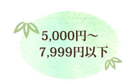 母の日  5,000円～7,999円