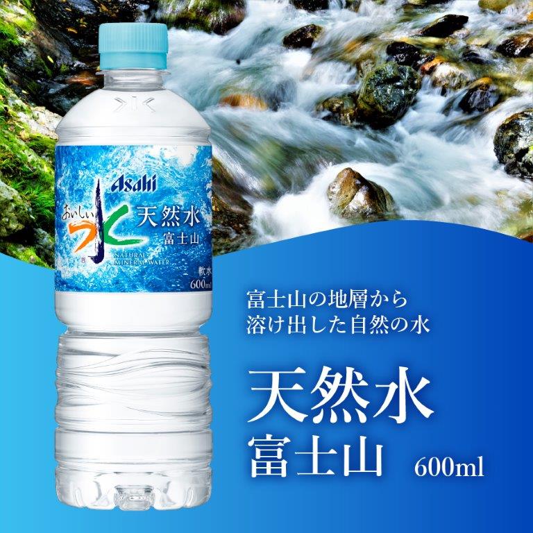 海外最新 水 天然水 富士山の天然水 おいしい水 ミネラルウォーター PET600ml×2箱(48本入) 【期間限定送料無料】 -www