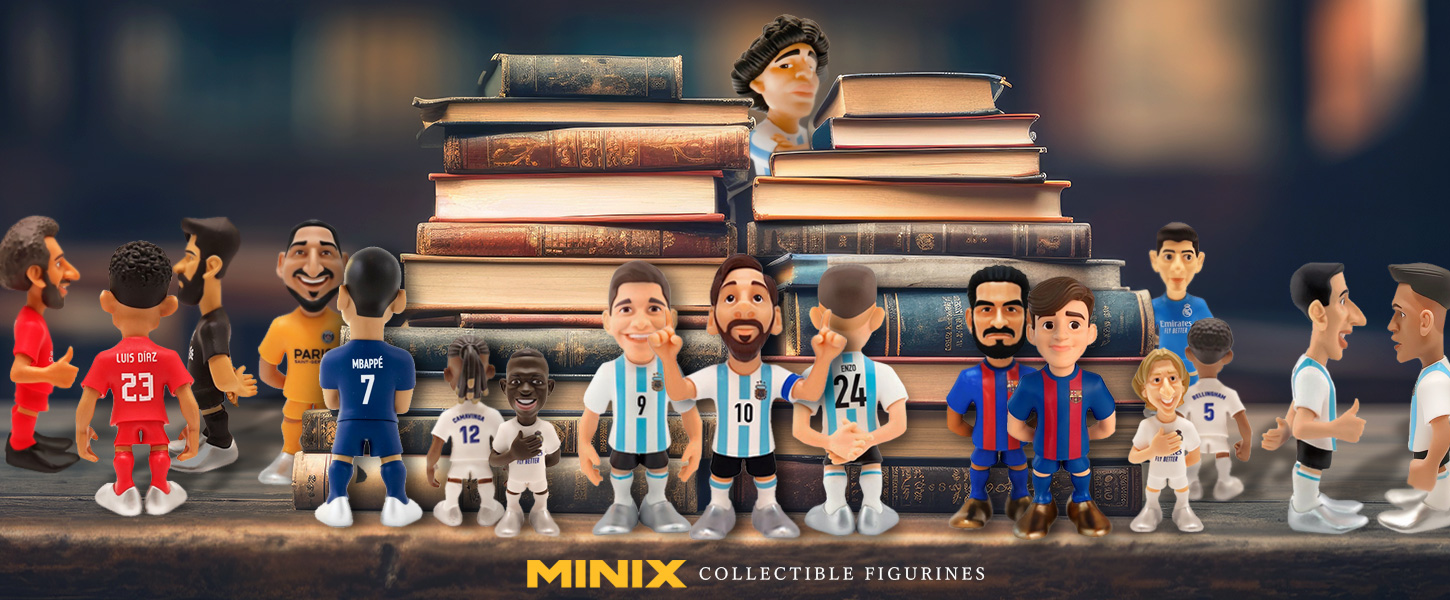 コミカルな造形がCOOL！MINIX フィギュア Football Stars