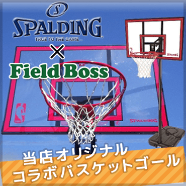 SPALDING X FieldBoss 【オリジナルバスケットゴール】