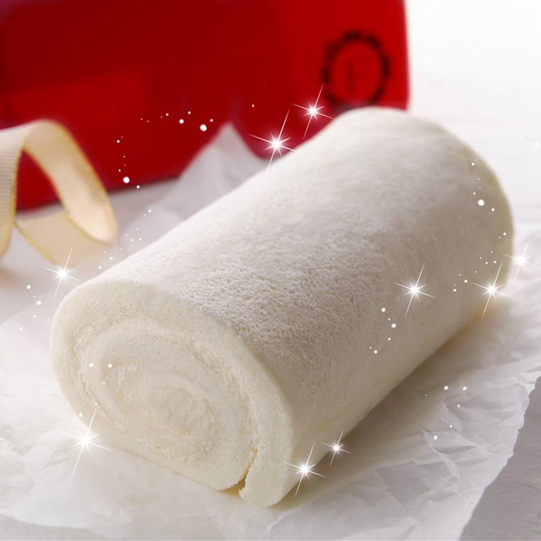 スイーツギフトは神戸フランツのしっとりふわふわホワイトロールケーキ