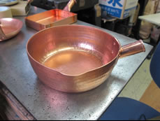 中村銅器製作所の銅玉子焼き鍋