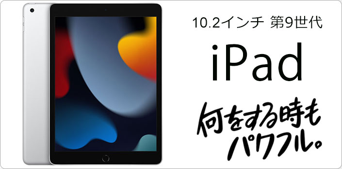 極美品Apple iPad第9世代10.2型 Wi-Fi64GB本体シルバー
