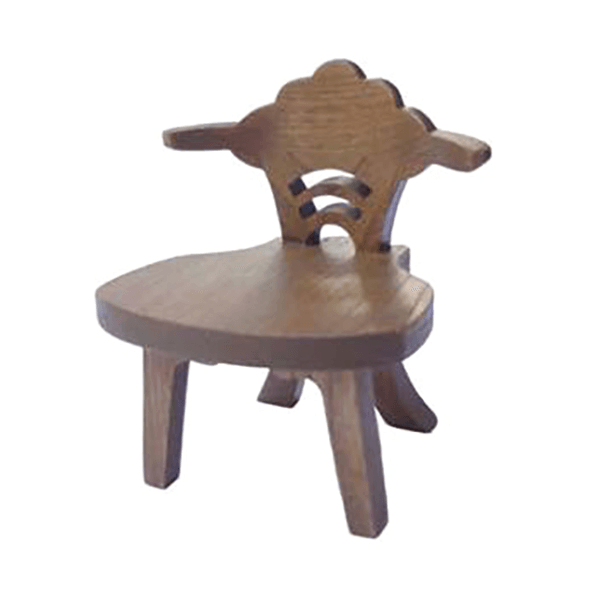 木の椅子 