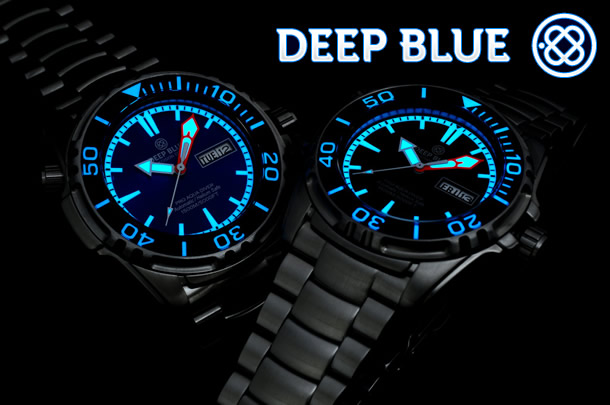 DEEP BLUE （ディープブルー） 腕時計