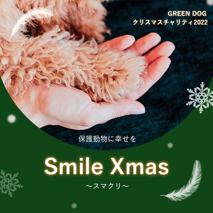 GREEN DOGクリスマスチャリティイベント2022　SmileXmas〜スマクリ〜