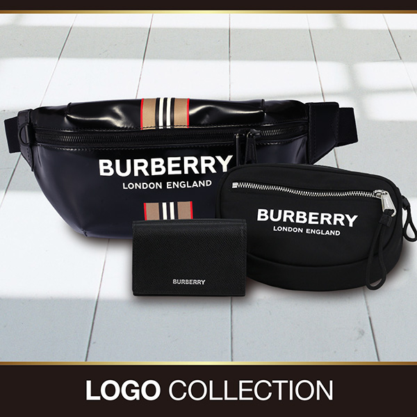 バーバリー BURBERRY ロゴ 80085081 バイカラー フリンジ マフラー ウール ブラック×ホワイト 美品