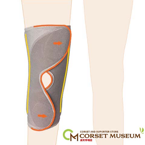 高齢者・医療用膝サポーター：OAライト・プロ 膝の曲げ伸ばしが不安な方に