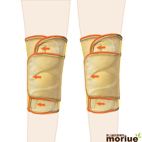 変形性膝関節症におすすめの日常用サポーター：ニーラップサマー200