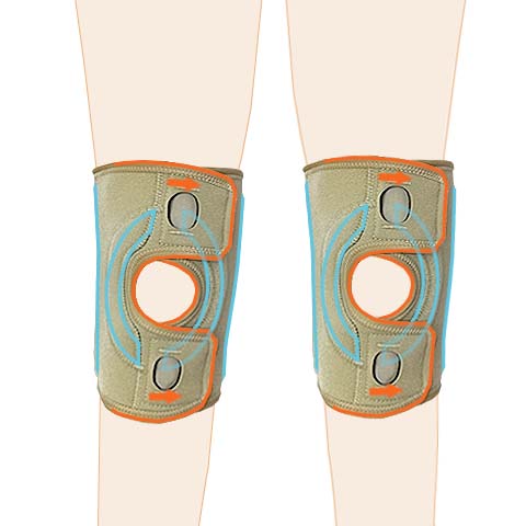 膝関節リウマチにおすすめの医療用サポーター：エクスエイドニーショート