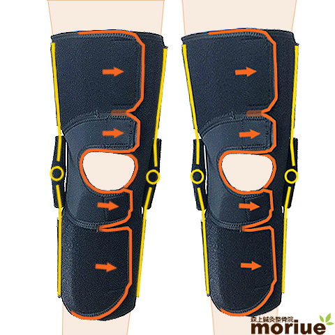 膝関節リウマチにおすすめの医療スポーツ用サポーター：エクスエイドニーライトスポーツ3
