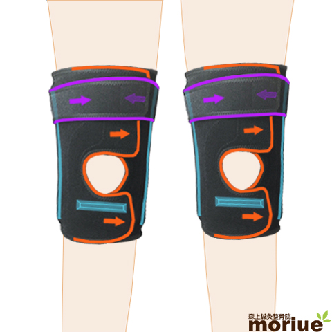 膝蓋軟骨軟化症の専用サポーター：エクスエイドニーアクティブ