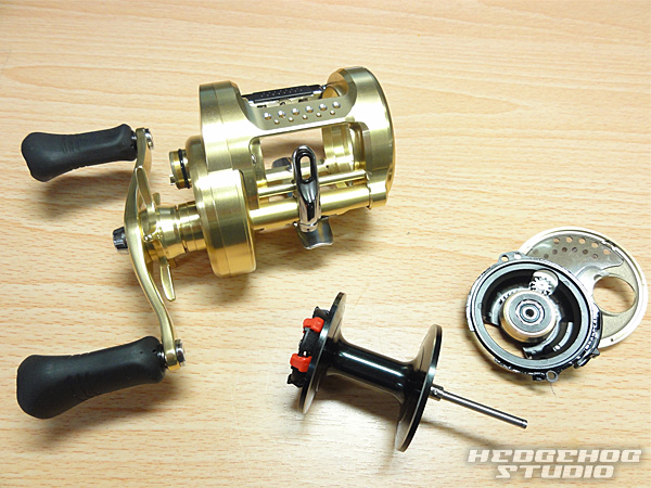 How to replace the bearing of SHIMANO 15 CALCUTTA CONQUEST 300