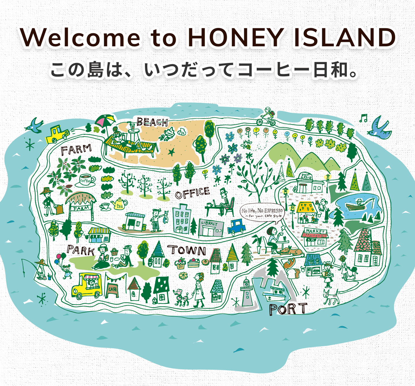 HONEY ISLANDについて