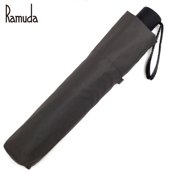 Ramuda パラシュートに利用される生地で作った安全自動開閉折り畳み傘 (グレー)