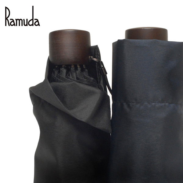Ramuda ＵＶカット率９０％以上、強風にあおられても安心、丈夫な折りたたみ傘