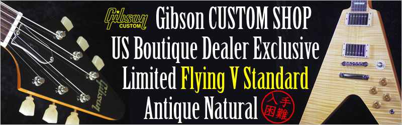 Gibson CUSTOM SHOP US Boutique Dealer Exclusive Limited Flying V Standard/Antique Natural