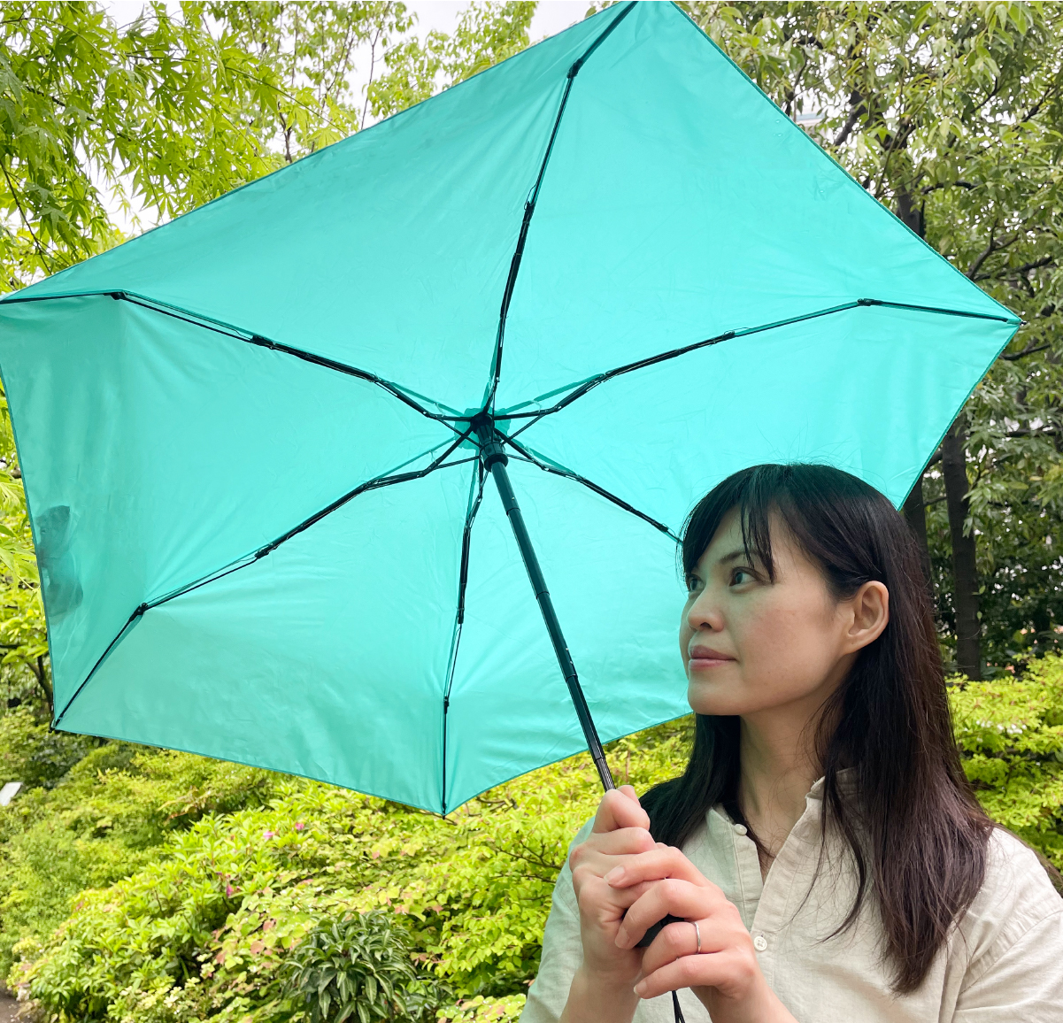 【楽天市場】小さすぎる！ スマホサイズの 折りたたみ傘 【Minimo#2】 コンパクト 折り畳み傘 14.7cm 軽量 UVカット 抗風
