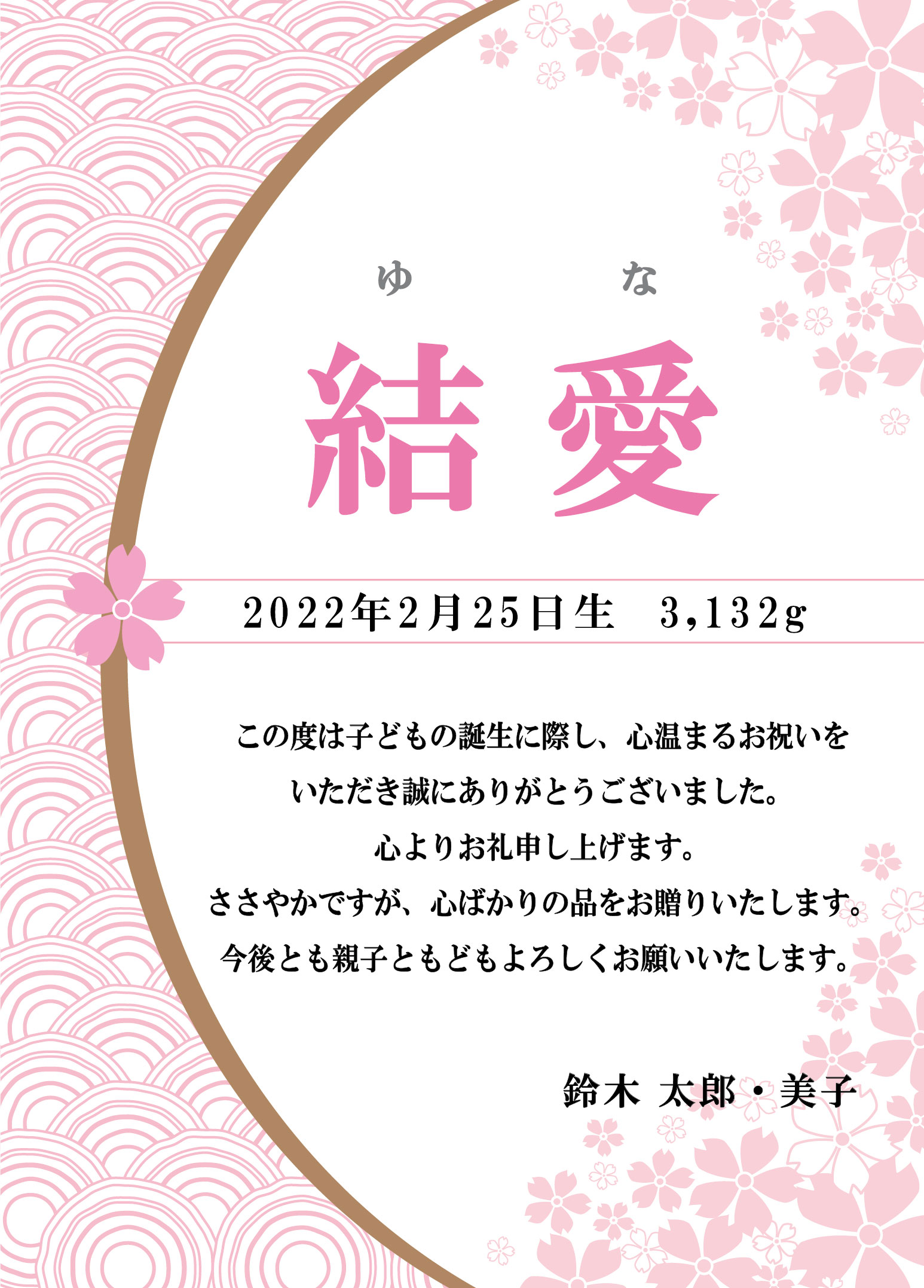 日本の銘米 出産内祝い 結婚内祝い 引き出物にお米のギフト