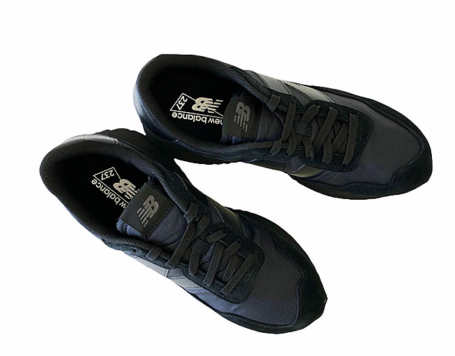 【クーポン10%OFF】【正規販売店】 ニューバランス 237 スニーカー メンズ 黒 new balance MS237 UX1 カジュアル  シューズ 靴 ローカット スエードレザー (MS237UX1) BLACK/ブラック | j-pia