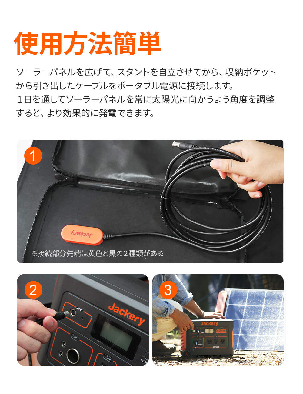 [予約可能]Jackery SolarSaga 100 ソーラーパネル 100W ソーラーチャージャー折りたたみ式 DC/USB スマホやタブレット  23% 超薄型 軽量 コンパクト 単結晶 防災 IP65防水 (18V 5.55A) Jackery ポータブル電源用 | Jackery Japan  