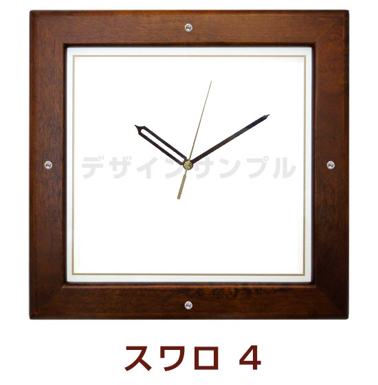 しあわせの時計・枠プラス・スワロ4（スワロフスキー・エレメントの装飾）