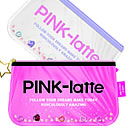 PINK-latte[ピンクラテ]	クリアペンポーチ