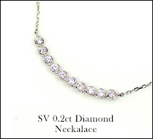 SV　0.2ct　Diamond　Neckalace