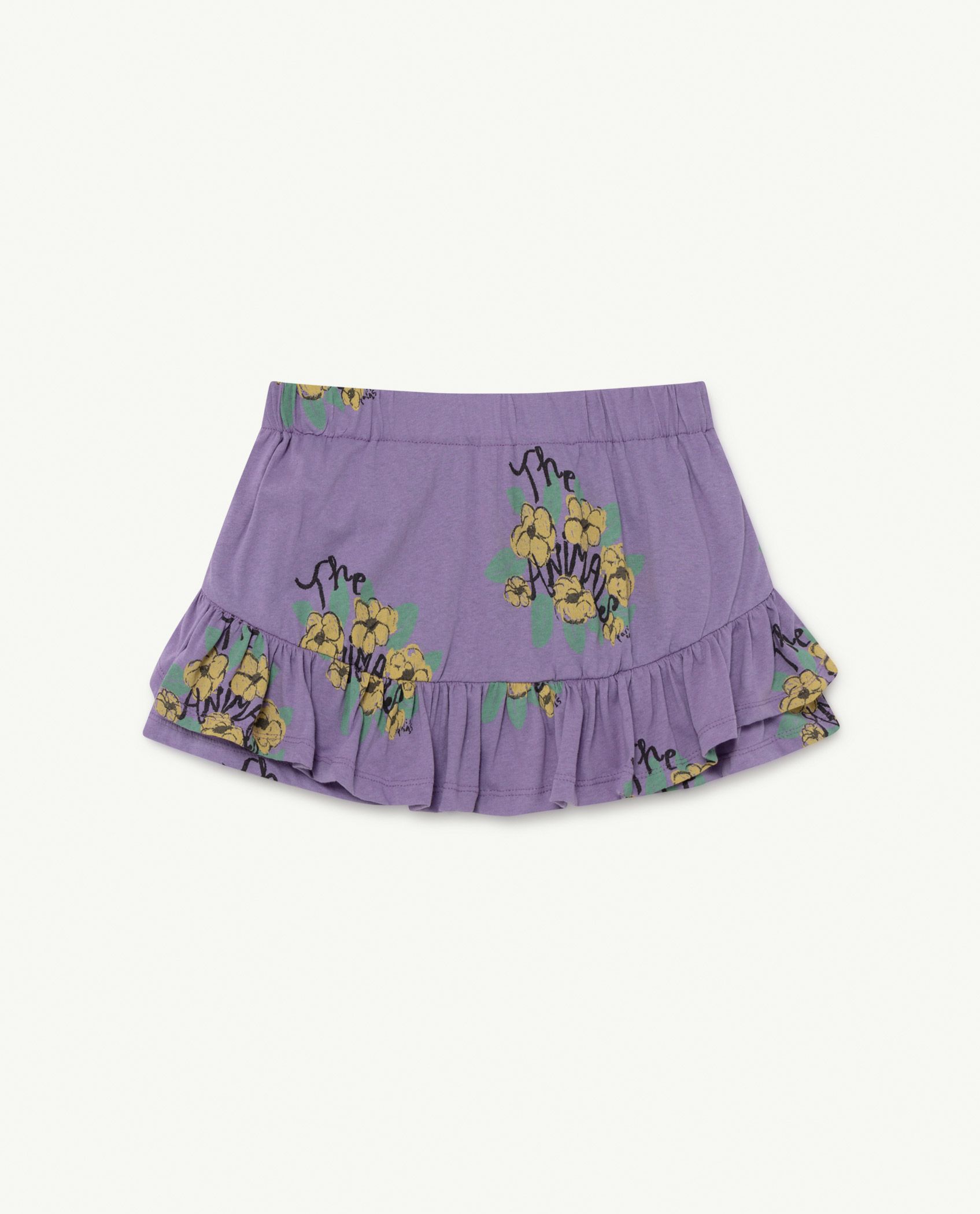 【楽天市場】2021SS TAO(The animal observatory) タオ Purple Flowers Kiwi Skirt