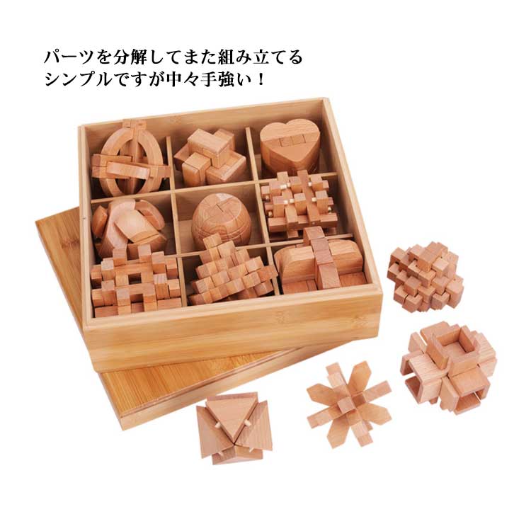 木のおもちゃ 木製 積み木 パズル 立体パズル 新品 モンテッソーリ 知育玩具