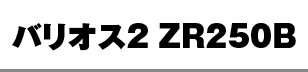 バリオス2 ZR250B