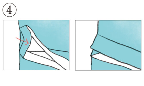 着物の畳み方４